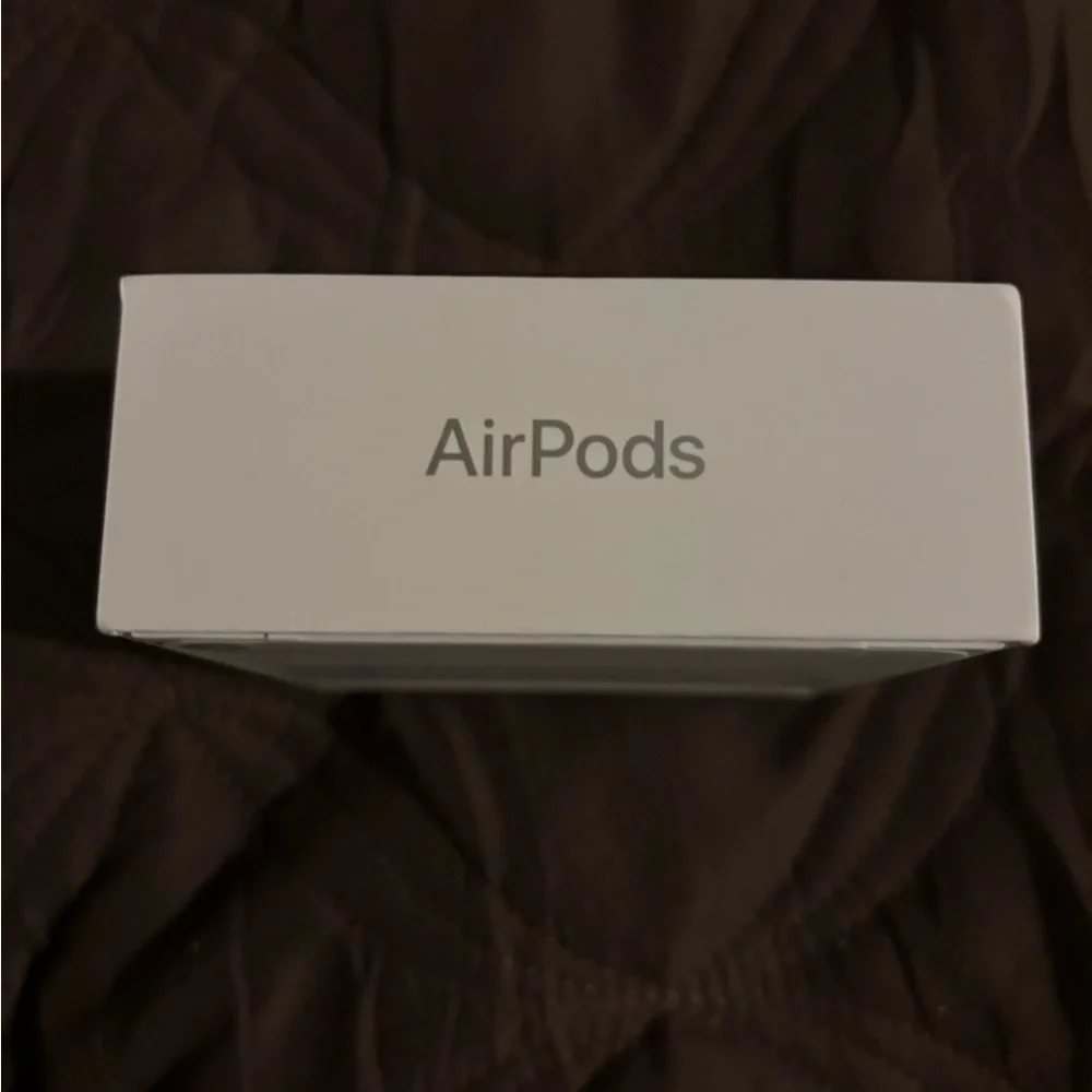 Apple White Wireless Earbuds with Case. Brand new sealed box!